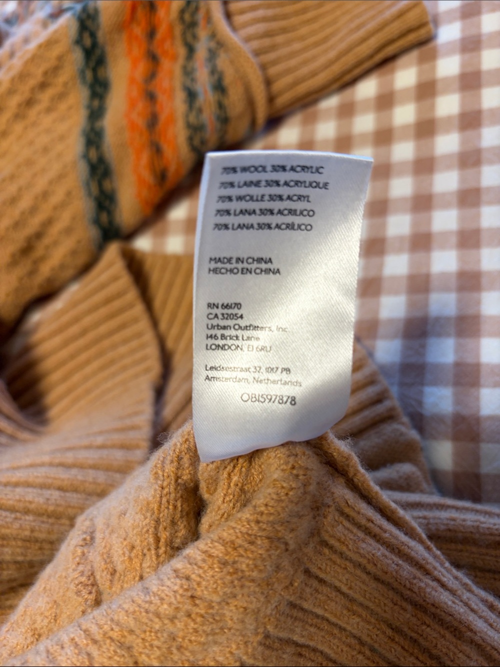 Anthropologie long fringe cardigan. - Picture 9 of 9
